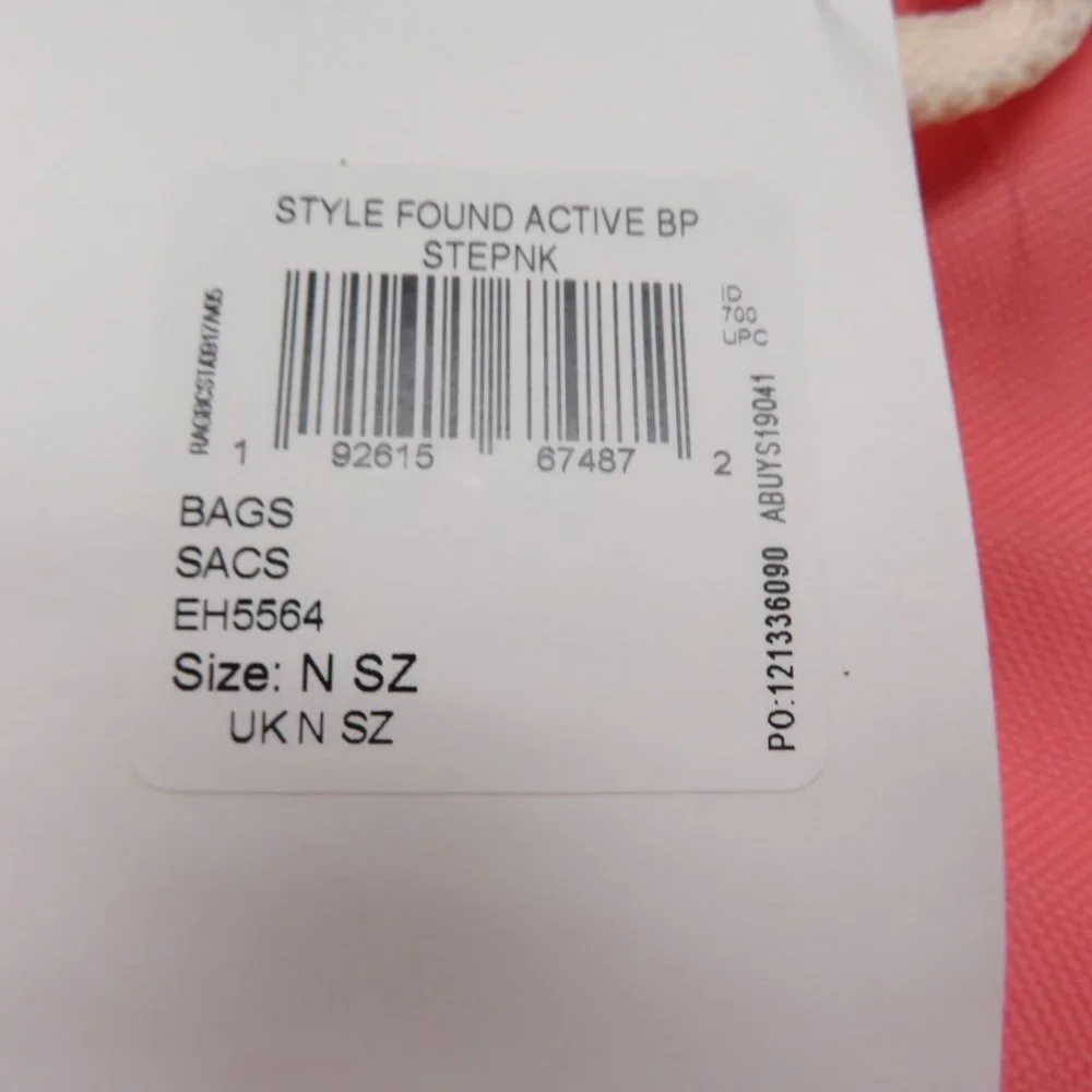 Reebok Style Active‎ Foundation Backpack Pink New
